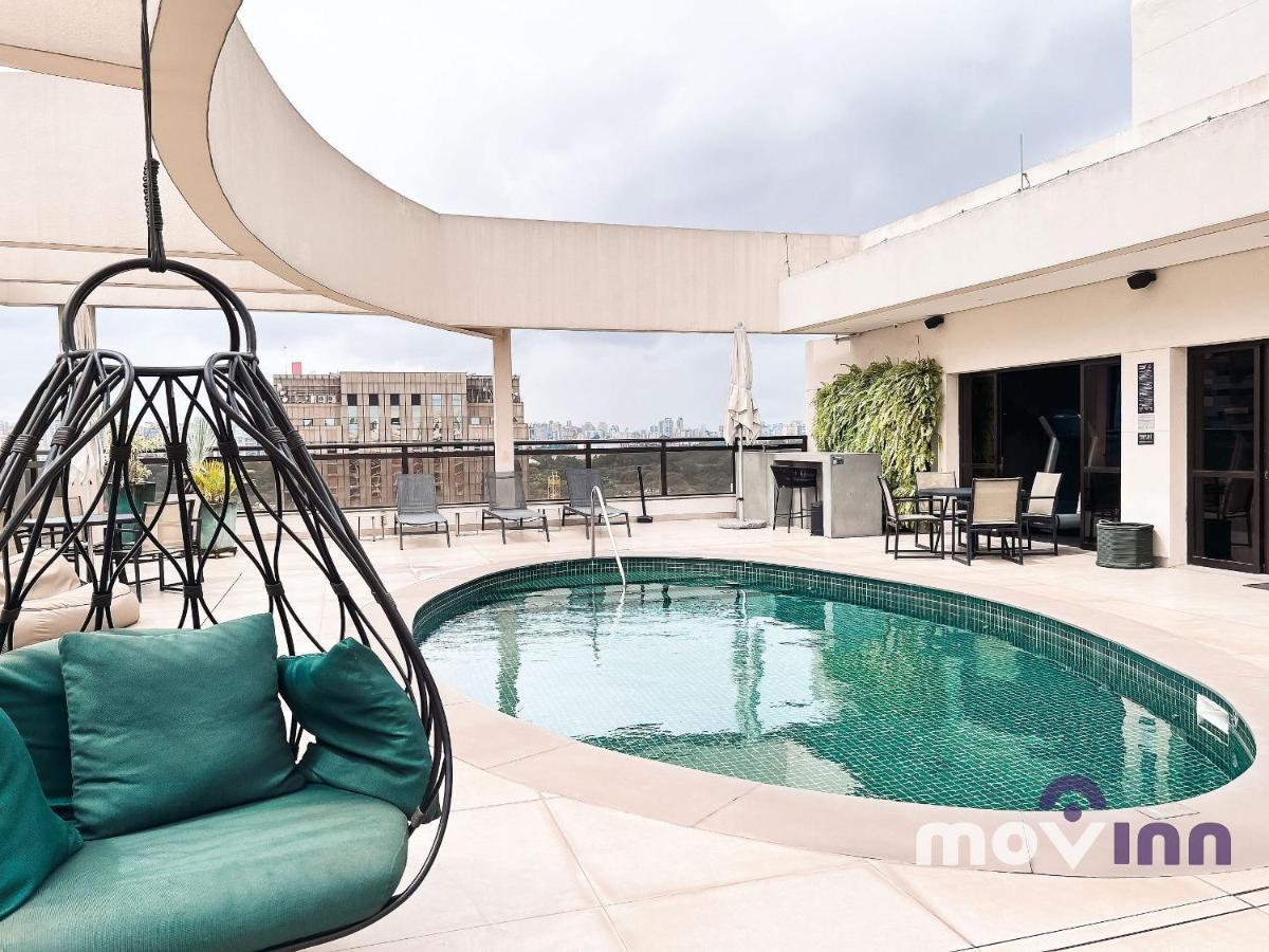 Flat Itaim Bibi 1º Andar By Movinn | 35 M² São Paulo Exteriör bild